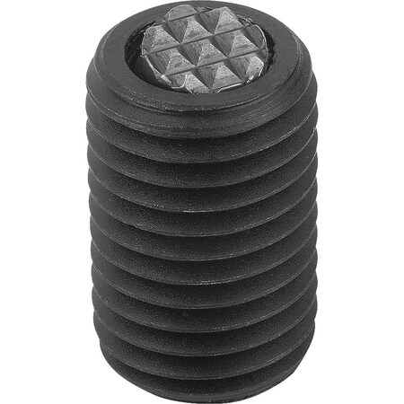 Kipp Self-Aligning Pads With O-Ring, Form:F Carbon Steel, Comp:Tool Steel K0290.316X025